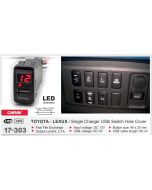 Штатный разъём CARAV 17-303 для Toyota