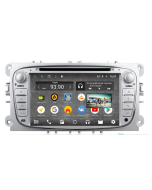 Штатная автомагнитола на Android NONAME для Ford (Серая) Focus, Mondeo, C-MAX, S-MAX, Galaxy II, Kuga + CAN BUS адаптер