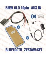 Bluetooth адаптер KAWU 25016. BMW OLD 10-PIN - AUX IN