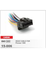 Основной разъём для магнитолы Pioneer CARAV 15-006