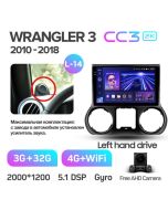 Штатная автомагнитола на Android TEYES CC3 2K для Jeep Wrangler 3 JK 2010-2018 (Версия L-14) 3/32gb