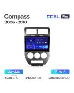 Штатная автомагнитола на Android TEYES CC2L Plus для Jeep Compass 1 MK 2006-2010 2/32gb