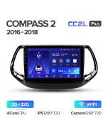 Штатная автомагнитола на Android TEYES CC2L Plus для Jeep Compass 2 MP 2016-2018 2/32gb