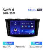 Штатная автомагнитола на Android TEYES CC2L Plus для Suzuki Swift 4 2011 - 2017 2/32gb
