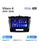 Штатная автомагнитола на Android TEYES CC2L Plus для Suzuki Vitara 4 2014-2018 2/32gb