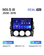 Штатная автомагнитола на Android TEYES CC2L Plus для Mazda MX-5 III NC 2008-2015 2/32gb