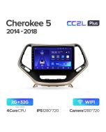 Штатная автомагнитола на Android TEYES CC2L Plus для Jeep Cherokee 5 KL 2014-2018 2/32gb