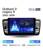 Штатная автомагнитола на Android TEYES CC2L Plus для Subaru Outback 3 Legacy 4 2003-2009 2/32gb