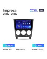 Штатная автомагнитола на Android TEYES CC2L Plus для Subaru Impreza 2002-2007 2/32gb