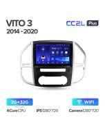 Штатная автомагнитола на Android TEYES CC2L Plus для Mercedes-Benz Vito 3 W447 2014-2020 2/32gb