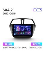 Штатная автомагнитола на Android TEYES CC3 для Suzuki SX4 2 S-Cross 2012-2016 3/32gb