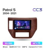 Штатная автомагнитола на Android TEYES CC3 для Nissan Patrol V 5 Y61 2004-2021 3/32gb