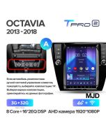 Штатная автомагнитола на Android TEYES TPRO 2 для Skoda Octavia 3 A7 2013-2018 (Версия A) 3/32gb