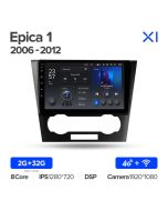 Штатная автомагнитола на Android TEYES X1 для Chevrolet Epica 1 2006-2012 2/32gb