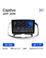 Штатная автомагнитола на Android TEYES X1 для Chevrolet Captiva 1 2011-2016 2/32gb