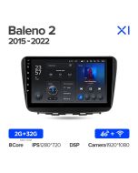 Штатная автомагнитола на Android TEYES X1 для Suzuki Baleno 2 2015-2022 2/32gb