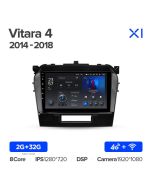 Штатная автомагнитола на Android TEYES X1 для Suzuki Vitara 4 2014-2018 2/32gb
