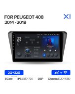 Штатная автомагнитола на Android TEYES X1 для Peugeot 408 2014-2018 2/32gb