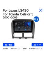 Штатная автомагнитола на Android TEYES X1 для Lexus LS430 XF30 LS 430 2000-2006 (Версия F2) 2/32gb