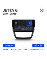 Штатная автомагнитола на Android TEYES X1 для Volkswagen Jetta 6 2011-2018 2/32gb