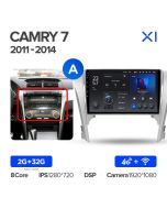 Штатная автомагнитола на Android TEYES X1 для Toyota Camry 7 XV 50 55 2011-2014 (Версия A) 2/32gb