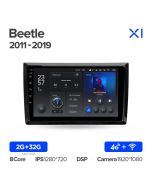 Штатная автомагнитола на Android TEYES X1 для Volkswagen Beetle A5 2011-2019 2/32gb