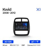 Штатная автомагнитола на Android TEYES X1 для Renault Kwid 2015-2019 2/32gb