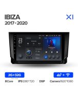 Штатная автомагнитола на Android TEYES X1 для Seat Ibiza 2017-2020 2/32gb