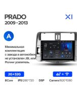 Штатная автомагнитола на Android TEYES X1 для Toyota Land Cruiser Prado 150 2009-2013 (Версия A) 2/32gb