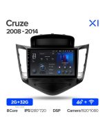 Штатная автомагнитола на Android TEYES X1 для Chevrolet Cruze J300 2008-2014 2/32gb
