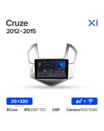 Штатная автомагнитола на Android TEYES X1 для Chevrolet Cruze J300 J308 2012-2015 2/32gb