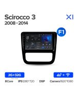 Штатная автомагнитола на Android TEYES X1 для Volkswagen Scirocco 3 Mk3 2008-2014 (Версия F1) 2/32gb