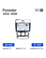 Штатная автомагнитола на Android TEYES X1 для Subaru Forester SG 2002-2008 2/32gb