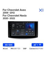 Штатная автомагнитола на Android TEYES X1 для Chevrolet Aveo T250 2006-2012, Nexia 2020-2022 2/32gb