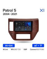 Штатная автомагнитола на Android TEYES X1 для Nissan Patrol V5 Y61 2004-2021 2/32gb
