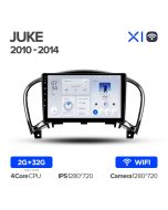 Штатная автомагнитола на Android TEYES X1 для Nissan Juke 2010-2014 2/32gb