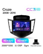 Штатная автомагнитола на Android TEYES CC3 2K для Chevrolet Cruze J300 2008-2014 3/32gb