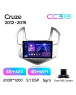 Штатная автомагнитола на Android TEYES CC3 2K для Chevrolet Cruze J300 J308 2012-2015 3/32gb