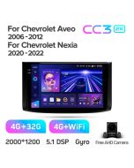 Штатная автомагнитола на Android TEYES CC3 2K для Chevrolet Aveo T250 2006-2012, Nexia 2020-2022 3/32gb