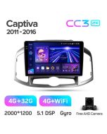 Штатная автомагнитола на Android TEYES CC3 2K для Chevrolet Captiva 2011-2016 3/32gb