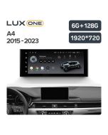 Штатная автомагнитола на Android TEYES LUX ONE для Audi A4 2015-2023 6/128gb