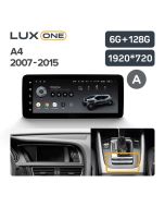 Штатная автомагнитола на Android TEYES LUX ONE для Audi A4 2007-2015 (Версия A) 6/128gb