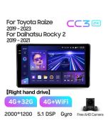 Штатная автомагнитола на Android TEYES CC3 2K для Toyota Raize 2019-2023 (Правый руль) 3/32gb
