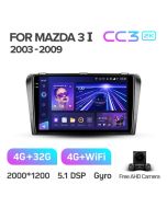 Штатная автомагнитола на Android TEYES CC3 2K для Mazda 3 BK 2003-2009 3/32gb
