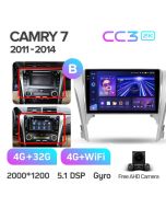 Штатная автомагнитола на Android TEYES CC3 2K для Toyota Camry 7 XV 50 55 2011-2014 (Версия B) 3/32gb