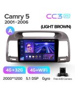 Штатная автомагнитола на Android TEYES CC3 2K для Toyota Camry 5 XV 30 2001-2006 (Версия A) 3/32gb