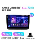 Штатная автомагнитола на Android TEYES CC3 2K для Jeep Grand Cherokee WK2 2013-2020 (Версия F1) 3/32gb