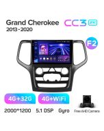 Штатная автомагнитола на Android TEYES CC3 2K для Jeep Grand Cherokee WK2 2013-2020 (Версия F2) 3/32gb