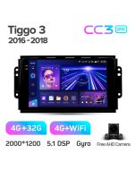 Штатная автомагнитола на Android TEYES CC3 2K для Chery Tiggo 3 2016-2018 3/32gb