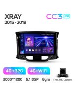 Штатная автомагнитола на Android TEYES CC3 2K для Lada Xray 2015-2019 3/32gb